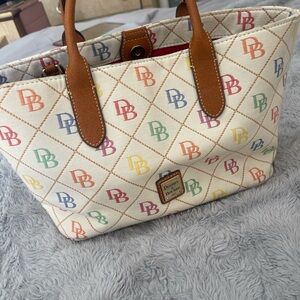 Dooney & Bourke Multicolor Logo Tote Bag